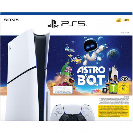 "Sony PlayStation 5 Slim 1TB Astro Bot Bundle weiß"