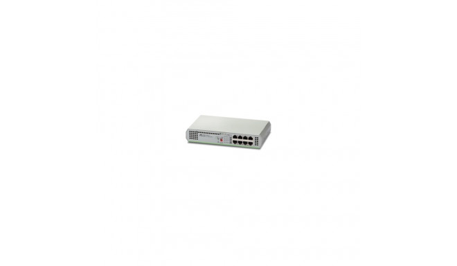 "ALLIED 8 port 10/100/1000TX unmanaged switch with external power supply EU Power Adapter"
