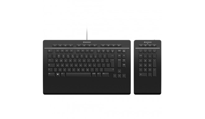 "3DCONNEXION Keyboard Pro with Numpad CH QWERTZ"