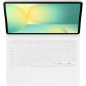 "Samsung Book Cover Keyboard fr Tab S10 FE+. White"