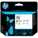 "HP Tinte 72 (C9384A) schwarz matt. gelb Druckkopf"