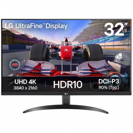 "LG 32"" 32UR500K-B UHD 4K 16:9 HDMI DP HDR10 Black"