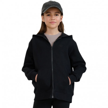 Bluza dla dziewczynki 4F F1861 głęboka czerń 4FJWMM00TSWSF1861 20S 146cm