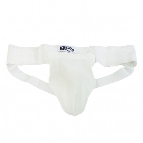 Ochraniacz na Krocze Suspensor Profight Cotton 1111 biały S