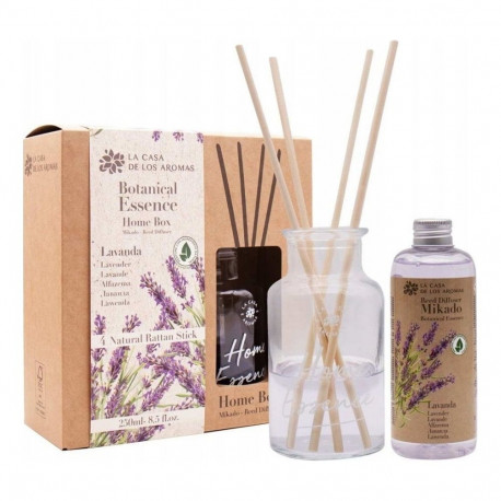 Aroma Diffuser LA CASA DE LOS AROMAS_Botanical Essence fragrance sticks Lavender 250ml