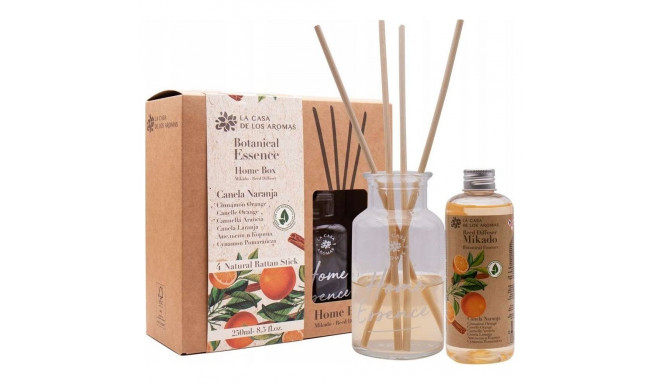 Aroma Diffuser LA CASA DE LOS AROMAS_Botanical Essence fragrance sticks Cinnamon and Orange 250ml