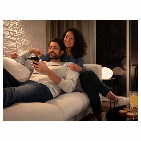 Philips Hue LED smart bulb, BT, White, GU10, 4.2 W, 2-pack