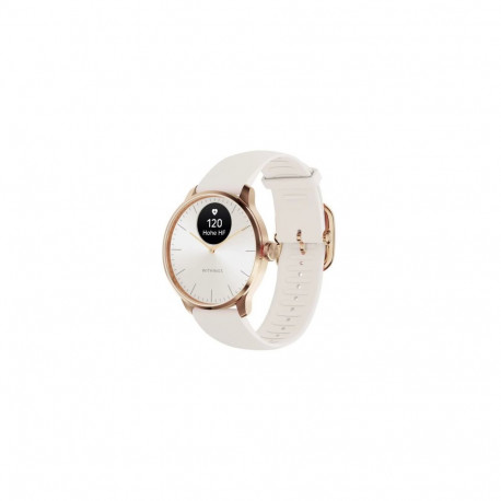 Withings Scanwatch Light nutikell, 37 mm, valge / roosakuld