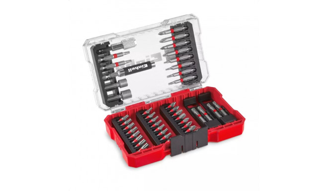 EINHELL screwdriver bit and socket set, with magnetic holder, 41 pcs.