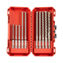 10 Piece Drill Set MILWAUKEE SDS+ MX4