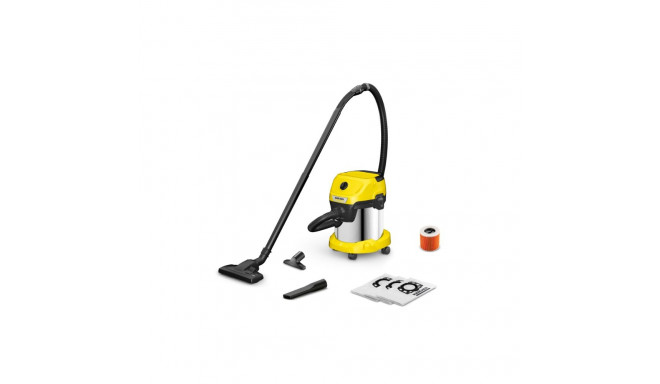 Electric vacuum cleaner KARCHER WD 3 V-15/6/20, 1000 W, 15 l, wet and dry cleaning