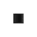 Lanberg seinapealne paigaldusriiulikapp 19'' 12U 600x600mm must (klaasuksega)