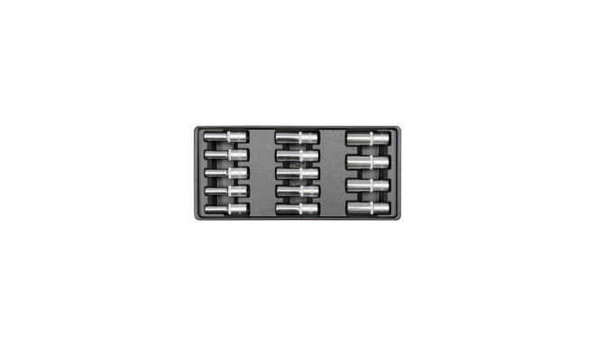 Yato Tool insert with accessories 14pcs (YT-5539)