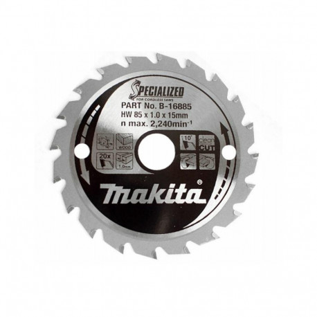 Lõikeketas puidule 85x15mm 20T MAKITA