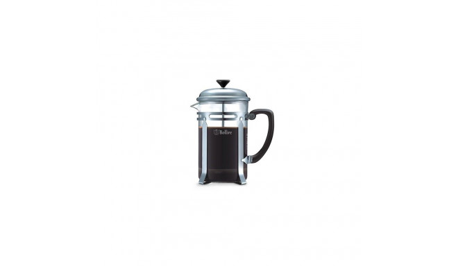 Coffee maker BOLLIRE French Press, silver, 1 l
