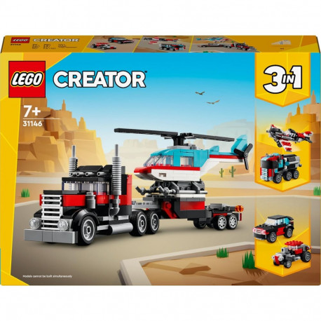 LEGO Creator Flatbed Truck with Helicopter (31146)