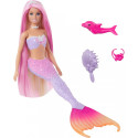 Mattel Malibu merineitsi Barbie nukk värvi muutva HRP97