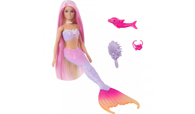 Mattel Malibu merineitsi Barbie nukk värvi muutva HRP97
