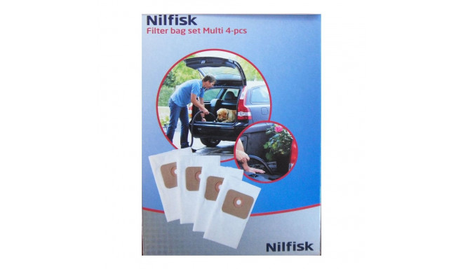 Dust bags for the pump NILFISK Multi 20/30, 4 pcs.
