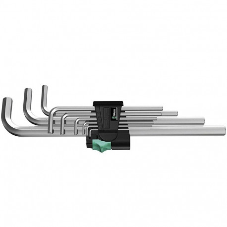 Hexagon wrench set 950 L/9 SM N Hex-Plus WERA