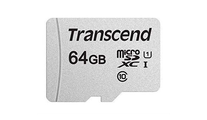 MEMORY MICRO SDXC 64GB/C10 TS64GUSD300S TRANSCEND