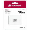 MEMORY MICRO SDHC 16GB UHS-I/CLASS10 TS16GUSD300S TRANSCEND