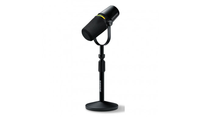Shure MV7+-K-BNDL - lectern/vocal microphone with XLR/USB-C connector, black + desk stand GATOR