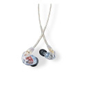 Shure SE535 juhtmega läbipaistev in-ear lava/stuudio peakomplekt