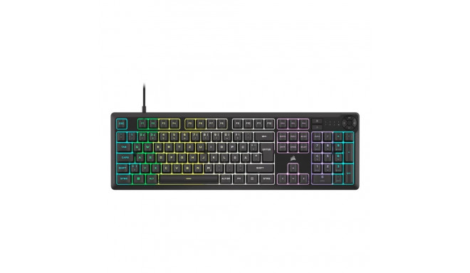 Corsair K55 CORE RGB keyboard Gaming USB QWERTZ German Black