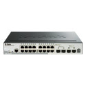 D-Link DGS-1510-20/E network switch Managed L3 Gigabit Ethernet (10/100/1000) Black
