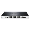 D-Link DGS-1510-20/E network switch Managed L3 Gigabit Ethernet (10/100/1000) Black
