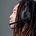 Logitech G A10 juhtmega peavõru mängu must kõrvaklapid