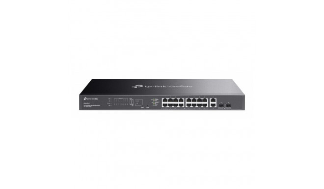 TP-Link Omada ES220GMP hallatav L2 gigabit ethernet (10/100/1000) toite üle etherneti (PoE) must võr