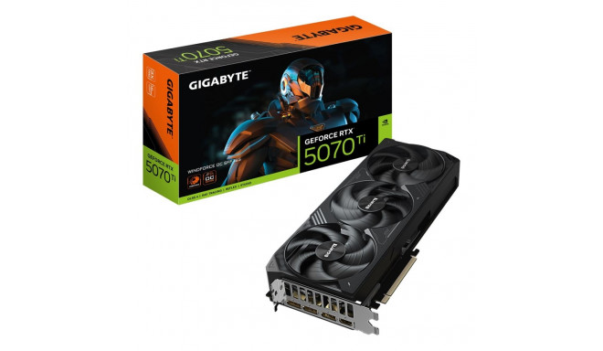 GIGABYTE GeForce RTX 5070 Ti WINDFORCE OC SFF 16G Graphics Card - 16GB GDDR7, 256bit, PCI-E 5.0, 249