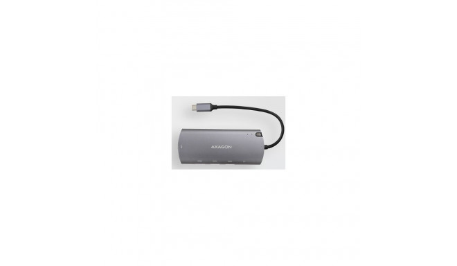 "AXAGON HMC-6M2, USB 3.2 Gen 1 jaotur, por"