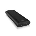 ICY BOX IB-1807MT-C31 SSD enclosure Black M.2