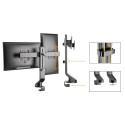 Maclean MC-854 Holder for two monitors / double 17 "-27" 14kg VESA 75x75 100x100 fits MC-848 and MC-