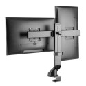 Maclean MC-854 Holder for two monitors / double 17 "-27" 14kg VESA 75x75 100x100 fits MC-848 and MC-