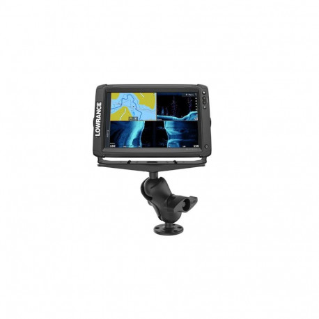 RAM MOUNT W/ 3" X 11" BASE SHRT ARM