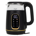 Adler Kettle with LED Display | AD 1305 | Electric | 2200 W | 1.7 L | Plastic | 360 rotational base 