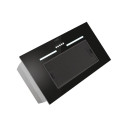 Candy CPY5MBG Hood, C, Built-in, Width 52 cm, Extraction power 298 m/h, Mechanical control, Black Gl