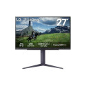 LG LCD Monitor||27"|Panel IPS|2560x1440|16:9|180Hz|1 ms|Pivot|Height adjustable|Tilt|Colour Black|27