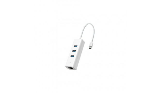 TP-Link UE330C USB 3.0 Type-C to Gigabit Ethernet Network Adapter with 3-Port USB 3.0 Type-A Hub