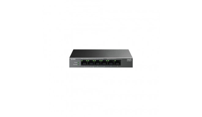 TP-Link LS106LP 6-Port 10/100 Mbps Desktop Switch with 4-Port PoE