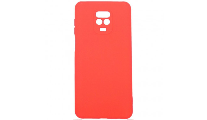 Evelatus Xiaomi Xiaomi Redmi Note 9 Pro / Redmi Note 9S Nano Silicone Case Soft Touch TPU Red