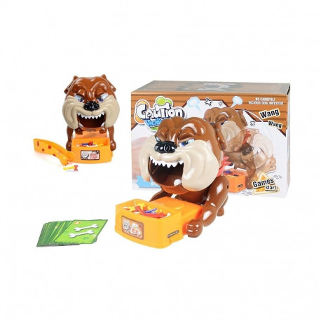 Zręcznościowa mäng halb koer patareidega buldog pruun