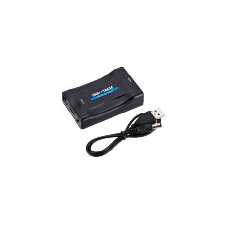 Fusion Accessories Converter SCART to HDMI + audio Black
