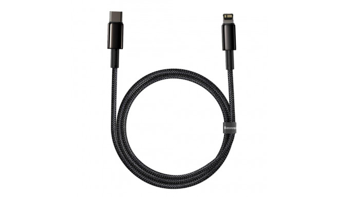 Baseus Tungsten Gold Cable Type-C to iP PD 20W 1m (black)