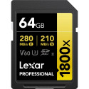 Memory Card - Lexar Professional 64GB 1800x 280R/210W UHS-II SDXC V60 (2 pcs)