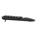 Klaviatuur Logitech Wave Keys, Wireless Bolt Bluetooth LE/2.4GHz, 2xAAA, NORDIC, Graphite